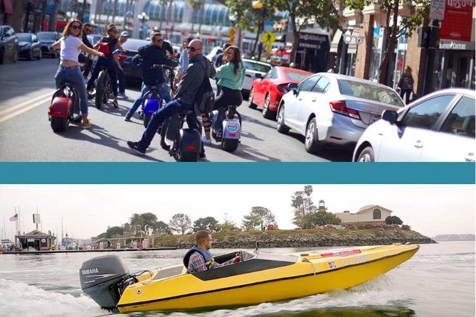 Super Saver: Self-Guided Speed Boat Adventure & iRide GPS Guided ScooterTour - Overview of the Experience