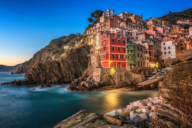 Swim&Enjoy 5 terre on the PINK Hyena with Captain Jenny! - An Authentic Sea Journey Through Cinque Terre with Captain Jenny and the Pink Hyena