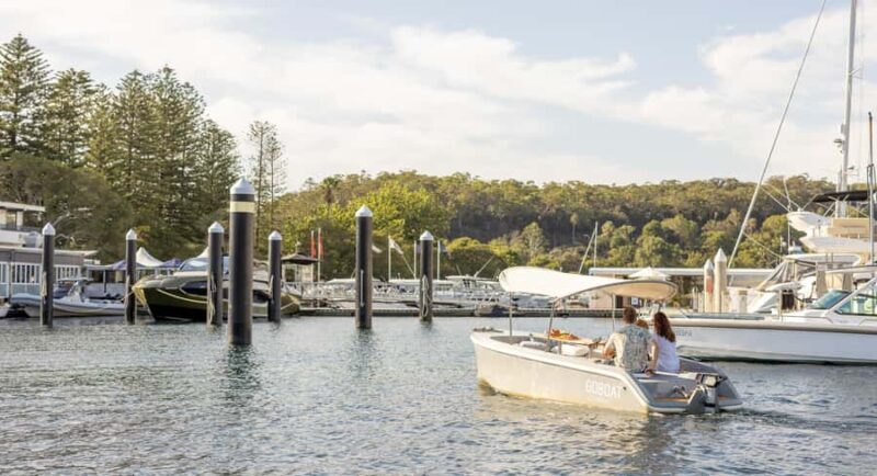 Sydney: Electric Boat Rental from The Spit, Mosman - An Overview of the Experience