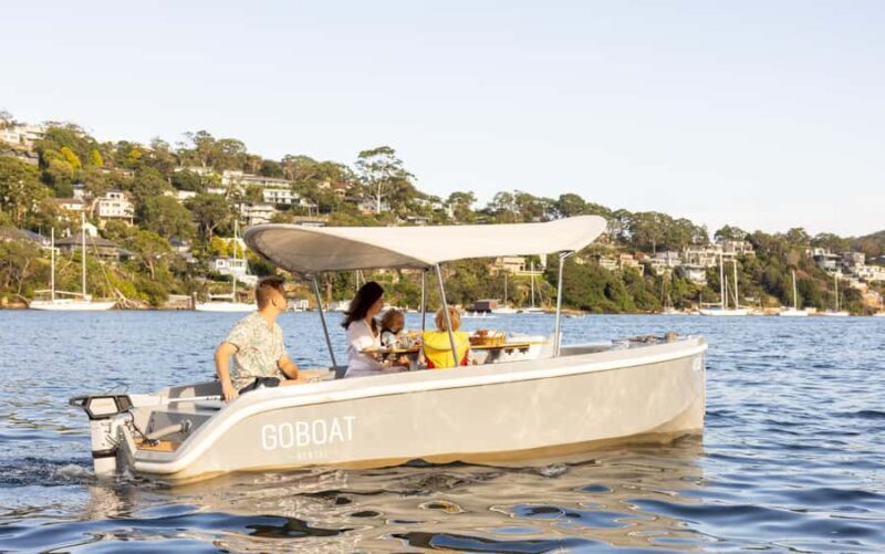 Sydney: Electric Boat Rental from The Spit, Mosman - Authentic Feedback from Past Participants