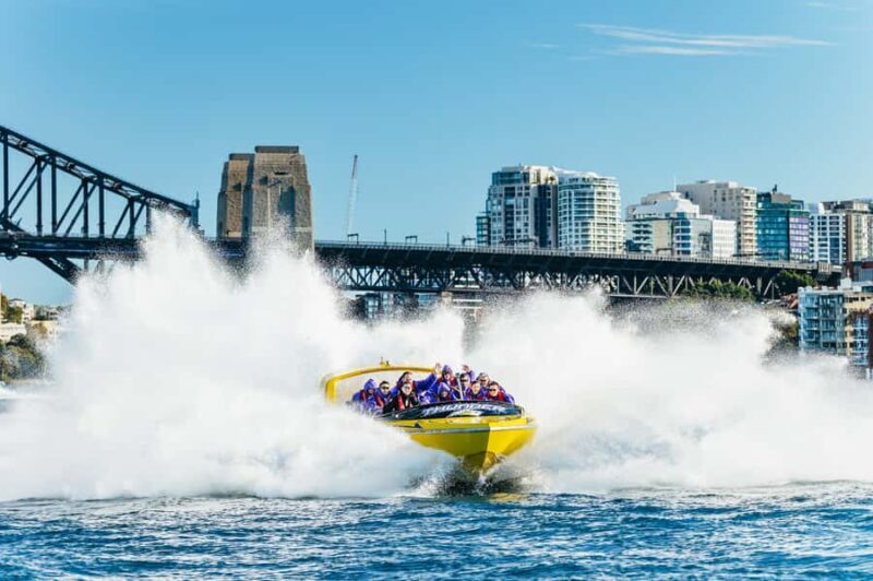 Sydney Harbour: Thunder Thrill Jet Boat Ride - Key Points