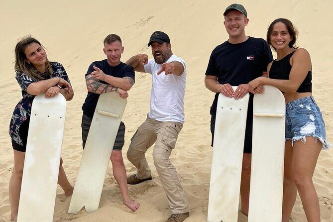 Sydney: Port Stephens Sandboarding, Dunes & Dolphin Cruise option - FAQ
