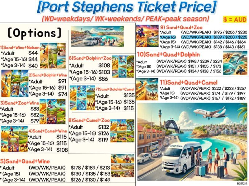 Sydney Port stephens (Tickets are not included) - The Experience: Authentic and Memorable