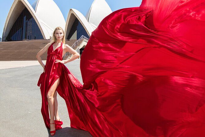 Sydney Private Flying Dress Photoshoot - Key Points