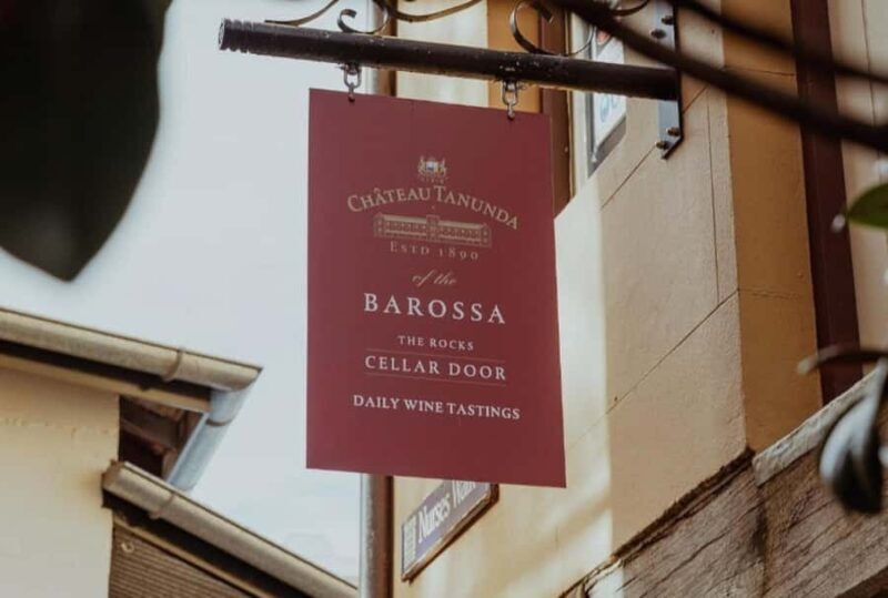 Sydney: Private Wine Tasting at The Rocks - Key Points