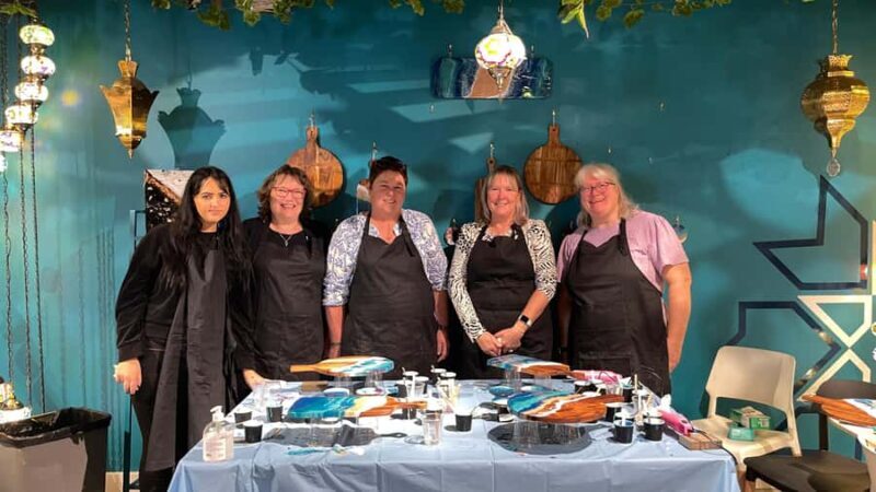 Sydney: Resin Art Classes - Cheeseboards & Coasters - The Value Proposition