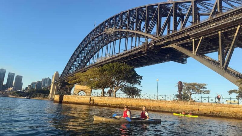 Sydney Sunrise Private Kayak  Opera House & Harbour Bridge - Key Points