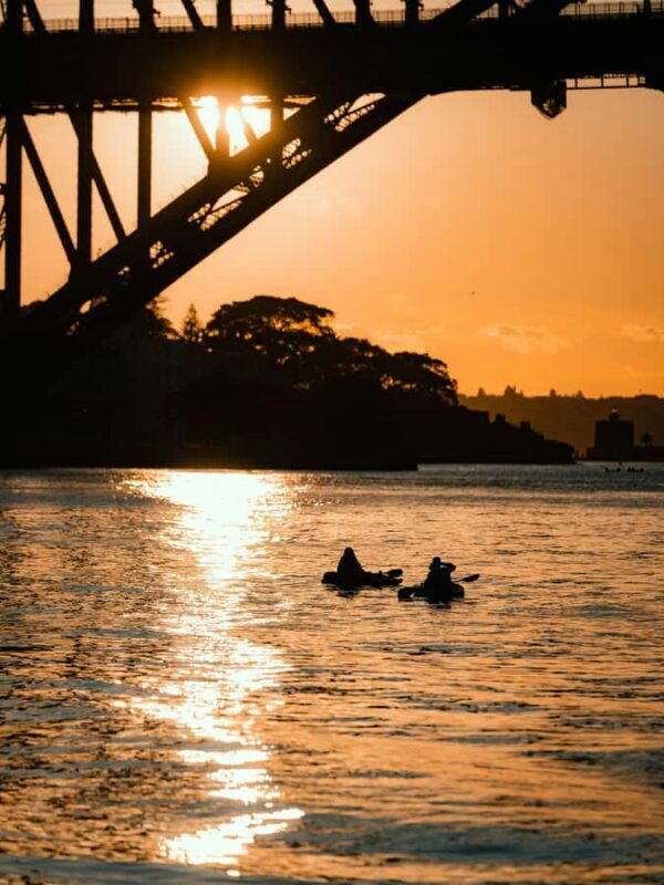Sydney: Sunset Kayak - Opera & Harbour Bridge Tour (5p. max) - Key Points