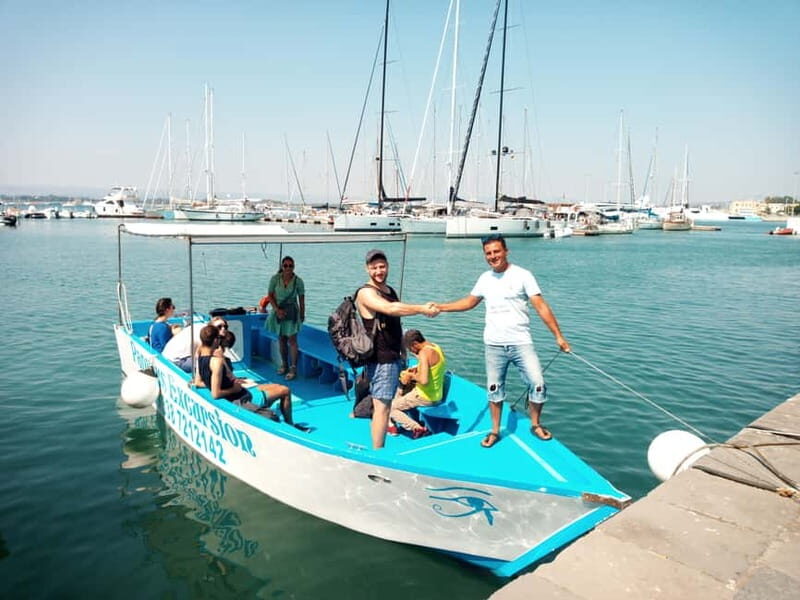 Syracuse: boat tour of the sea caves and Ortigia, Papyrus Excursion - Key Points