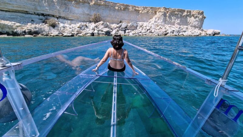 Syracuse: Coast and Sea Caves Full Transparent Boat Tour - The Experience: Pros and Cons