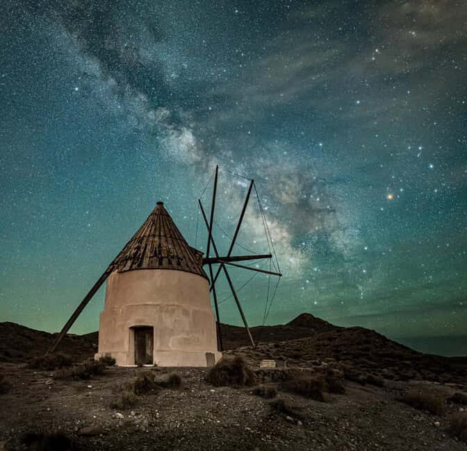 Tabernas Desert: Night of Stars with Telescopes - The Guided Tour (105 Minutes)