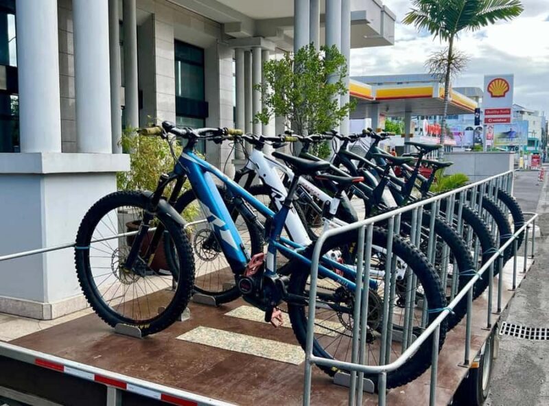 Tahiti E-bike, mtb, vtt Tour with Swimming and Lunch - The Icy King’s Basin Swim