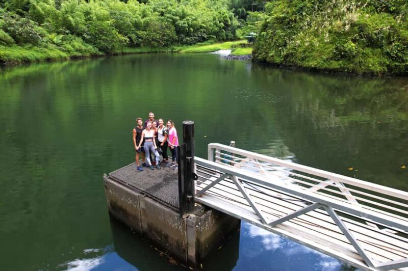 Tahiti E-bike, mtb, vtt Tour with Swimming and Lunch - The Return and Logistics