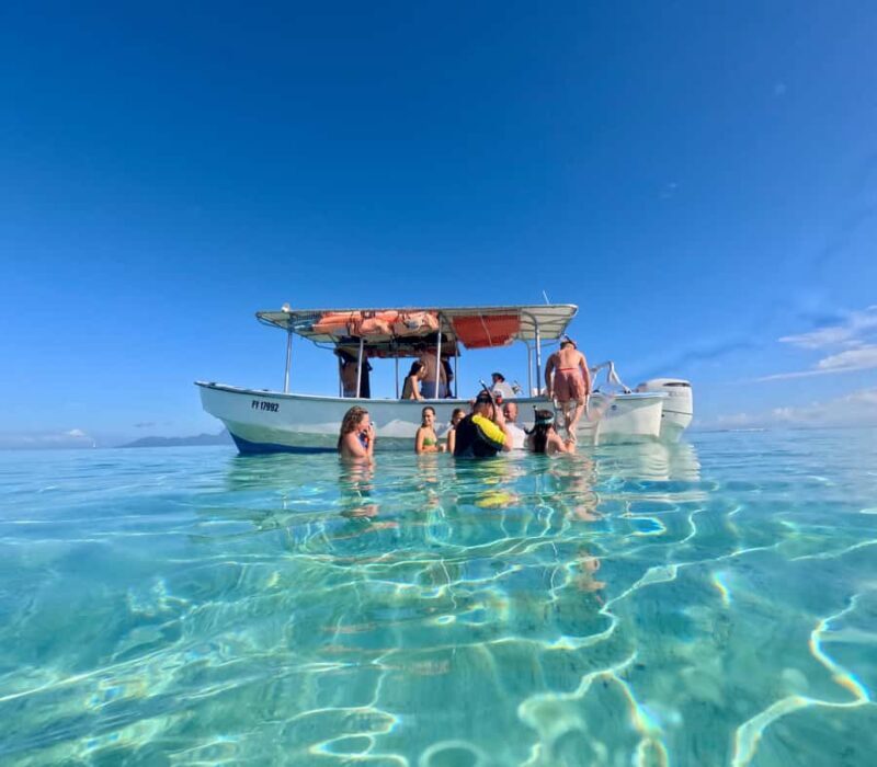 Tahiti island: 5 hours Snorkeling Picnic - The Sandbank and Polynesian Picnic