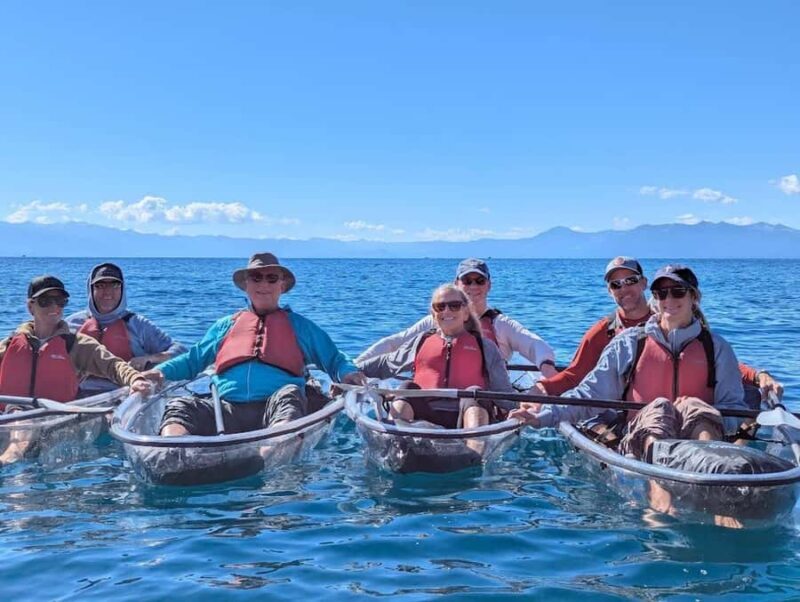 Tahoe Vista: Lake Tahoe Clear Kayak Tour - An Authentic Lake Tahoe Adventure