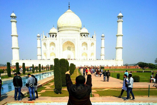 Taj Mahal And Agra Fort Private Sunrise To Sunset Same Day Tour From Delhi - Exploring Agra Fort: A Majestic Red Fortress