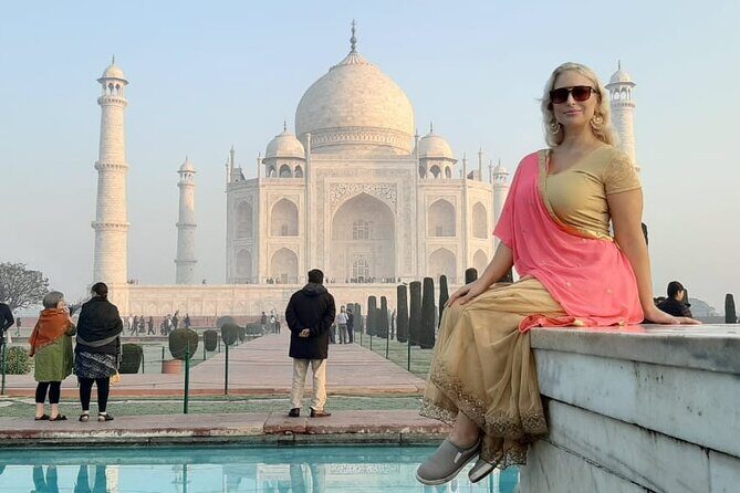 Taj Mahal, Baby Taj and Agra Fort Private Day Tour From New Delhi - Pick-Up and Drive to Agra