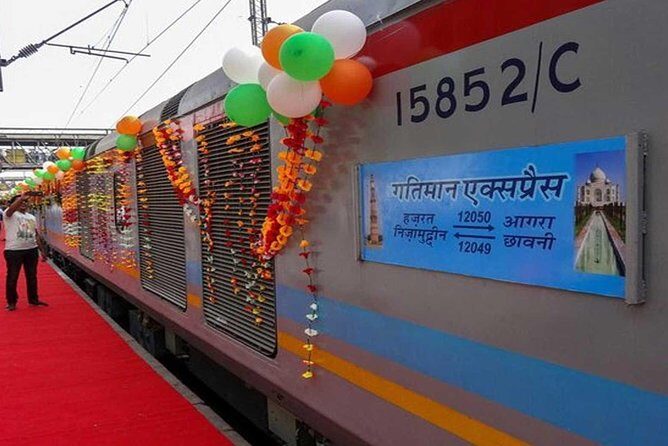 Taj Mahal Tour by Gatimaan Train/Rail All Inclusive - An Overview of the Experience