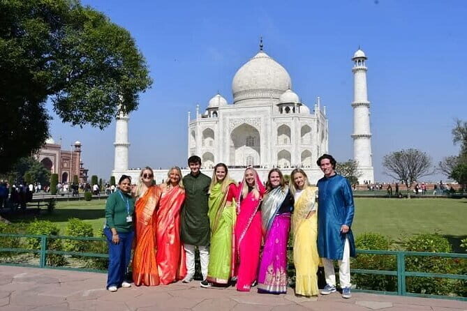 Taj Mahal Tour With Professional Photographer With Rental Saree - Introducing the Taj Mahal Tour With Professional Photographer and Rental Saree