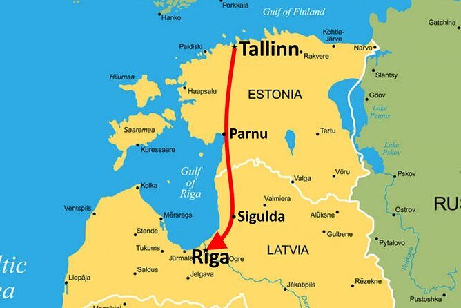 Tallinn to Riga - Sightseeing transfer - A Detailed Look at the Tallinn to Riga Sightseeing Transfer