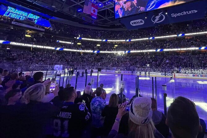 Tampa Bay Lightning Ice Hockey Game Ticket at Amalie Arena - The Experience: What to Expect at Amalie Arena