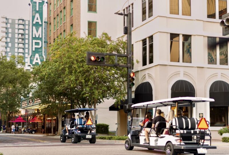 Tampa: Guided City Tour in Deluxe Street Golf Cart - FAQ