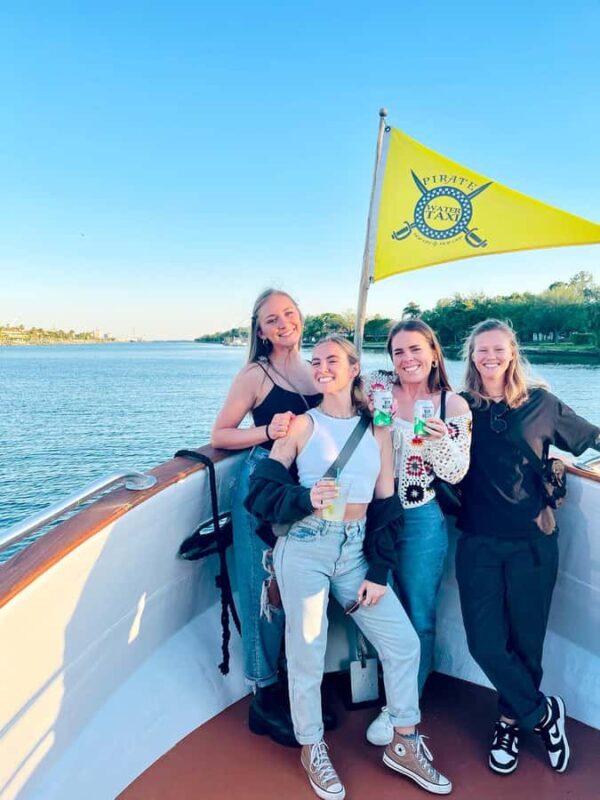 Tampa: Pirate Water Taxi Hop-On Hop-Off Tour - What to Expect Onboard