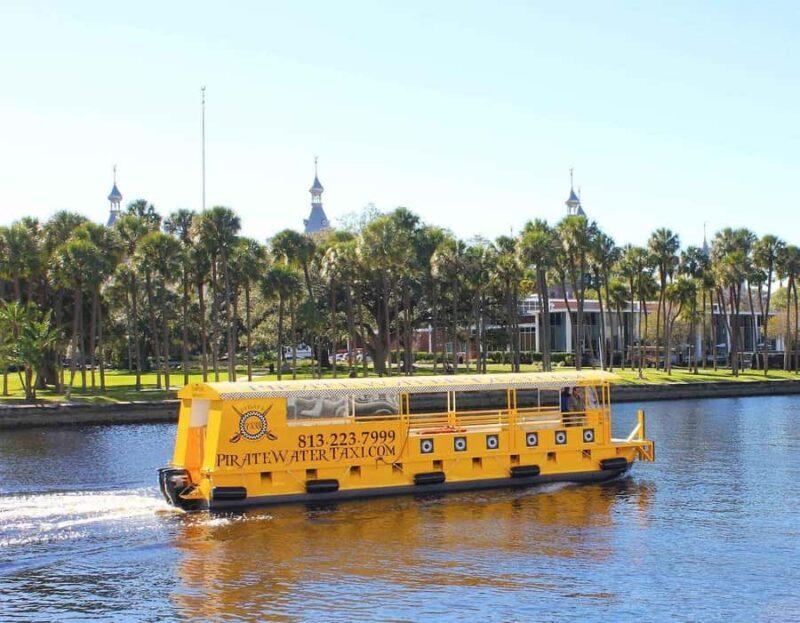 Tampa: Pirate Water Taxi Hop-On Hop-Off Tour - The Stops in Detail