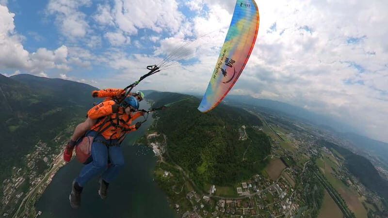 Tandem flight: Paragliding panorama tandem flight - Practical Details and Tips