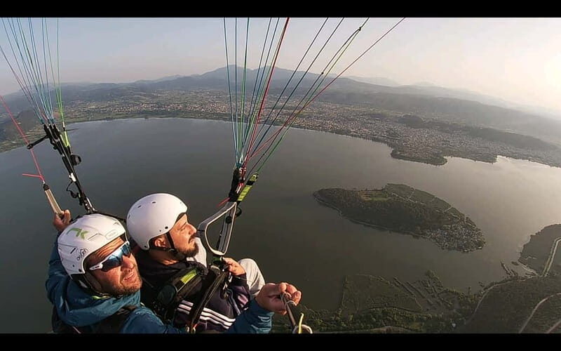 Tandem flight with paramotor from above ioannina zagori - What Is the Experience Like?