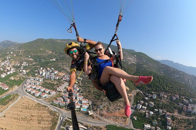 Tandem Paragliding in Alanya, Antalya Turkey with a Licensed Guide - A Detailed Look at the Paragliding Experience