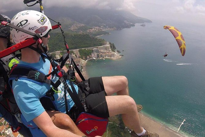 Tandem paragliding in Budva - What You Can Expect During Your Flight