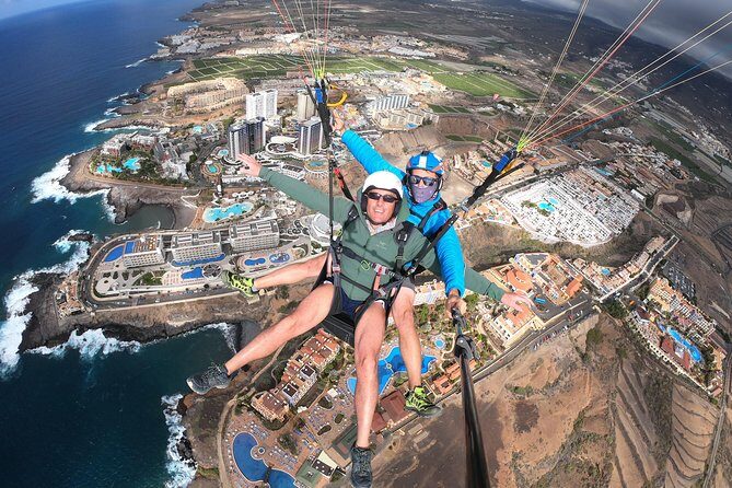 Tandem paragliding in Tenerife - Key Points