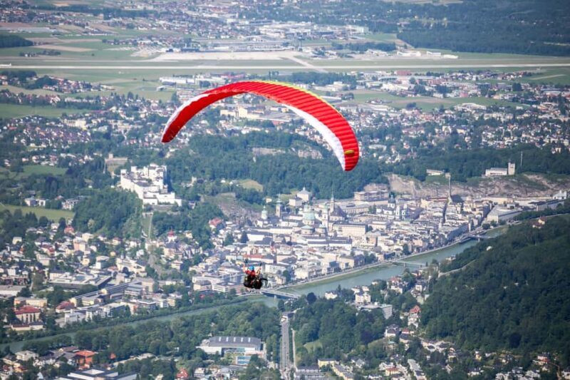 Tandem Paragliding Salzburg City - Key Points