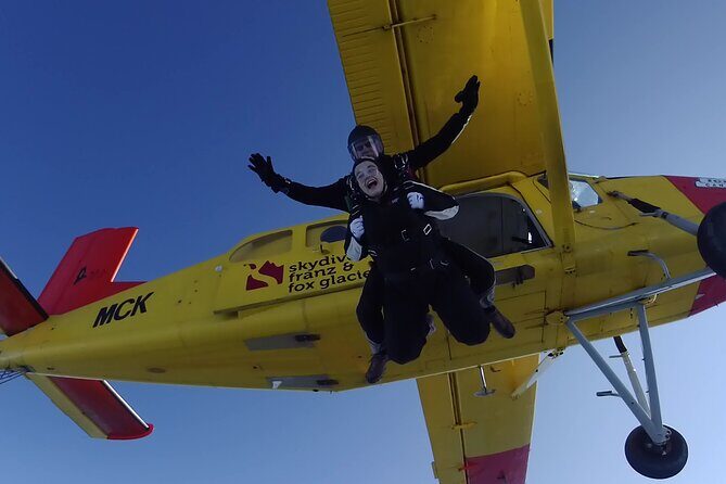 Tandem Skydive 16,500ft from Franz Josef - FAQs