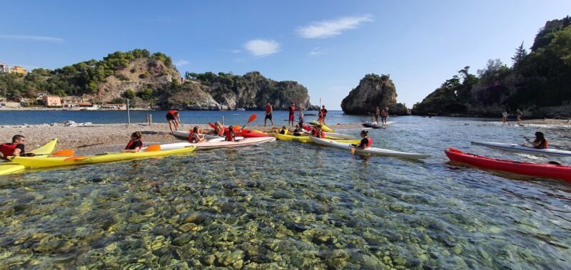 Taormina: Kayak Coastal Tour to Isola Bella and Blue Grotto - Key Points