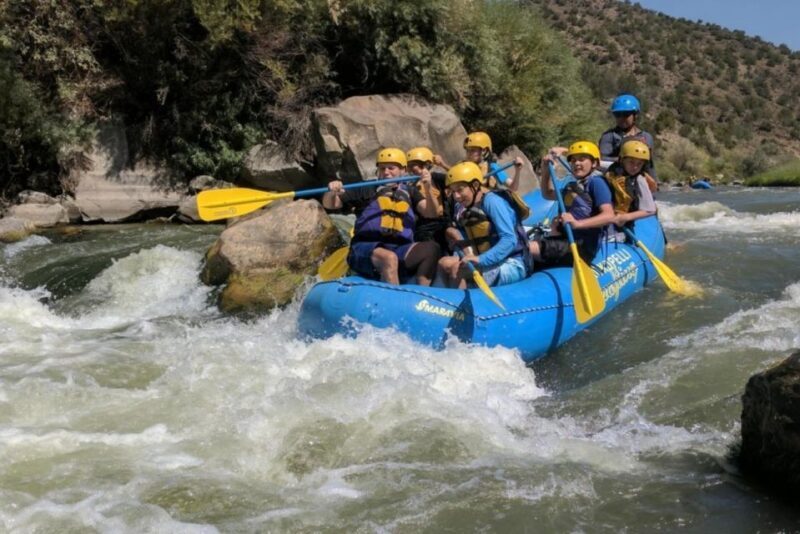 Taos Santa Fe ~ Kokopelli - Racecourse Half Day Rafting - The Sum Up