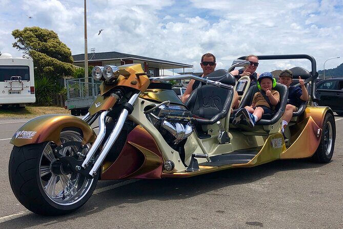 TAURANGA SHORE EXCURSION: V8 TRIKE - 1.5 hour City Sites - Who Will Love This Experience?