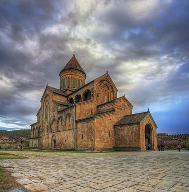 Tbilisi to Mtskheta Jvari Gori Uplistsikhe - First Stop: Jvari Monastery (around 30 minutes)