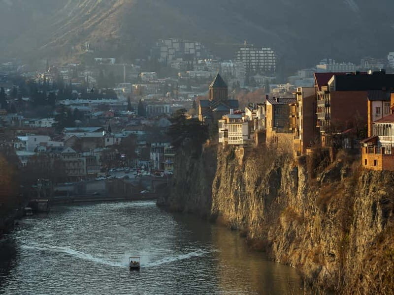 tbilisi:cityseeghting cruize on river - A Scenic Journey through Old Tbilisi from the Water
