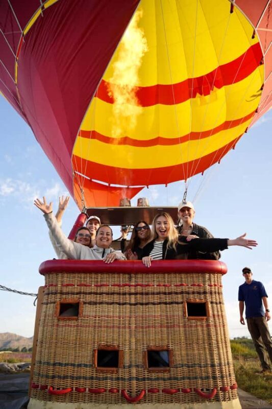 Temecula: Sunrise Hot Air Balloon Ride with Champagne - Group Size and Atmosphere