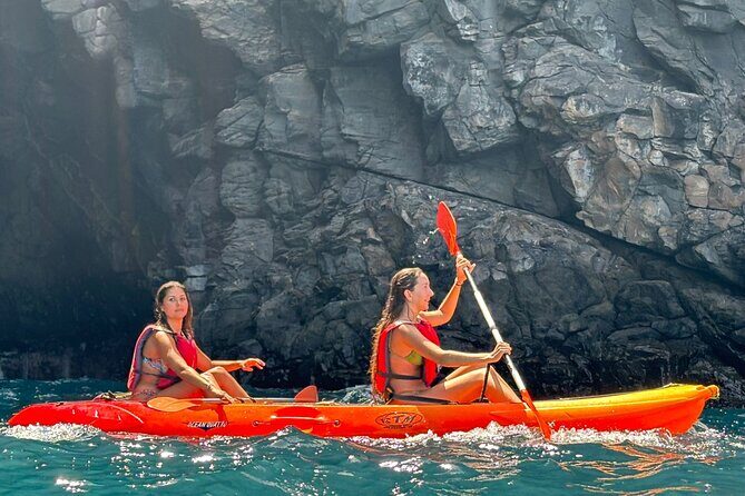 Tenerife: Guided kayak tour with snorkeling in a marine reserve - In The Sum Up