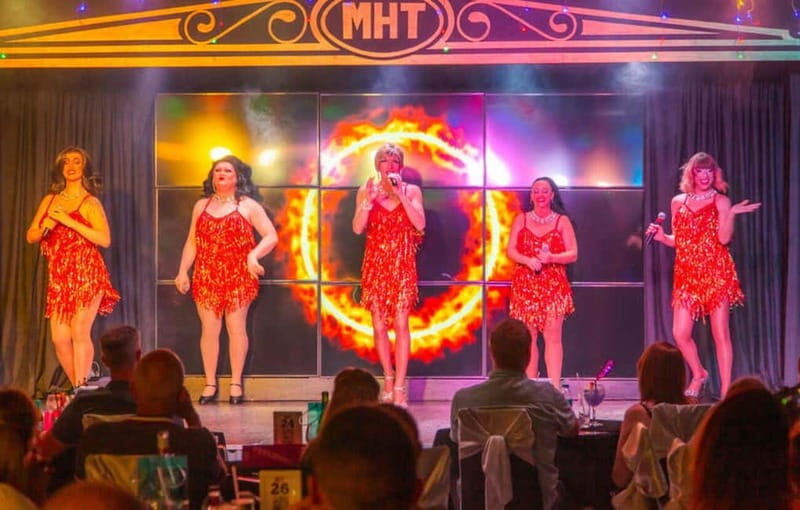 Tenerife: MHT - Music Hall Tavern Comedy Drag Dinner Show - The Show’s Highlights