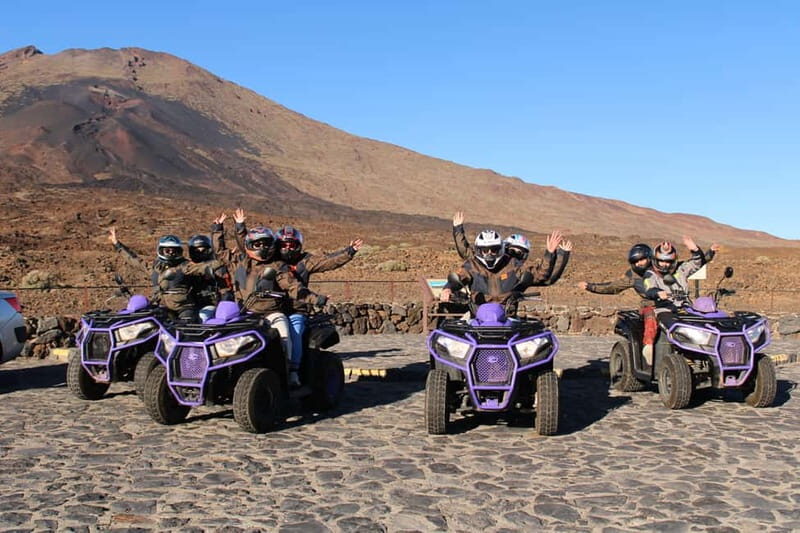 Tenerife: Quad Trip to the mount Teide with snack - An Overview of the Quad Adventure Experience