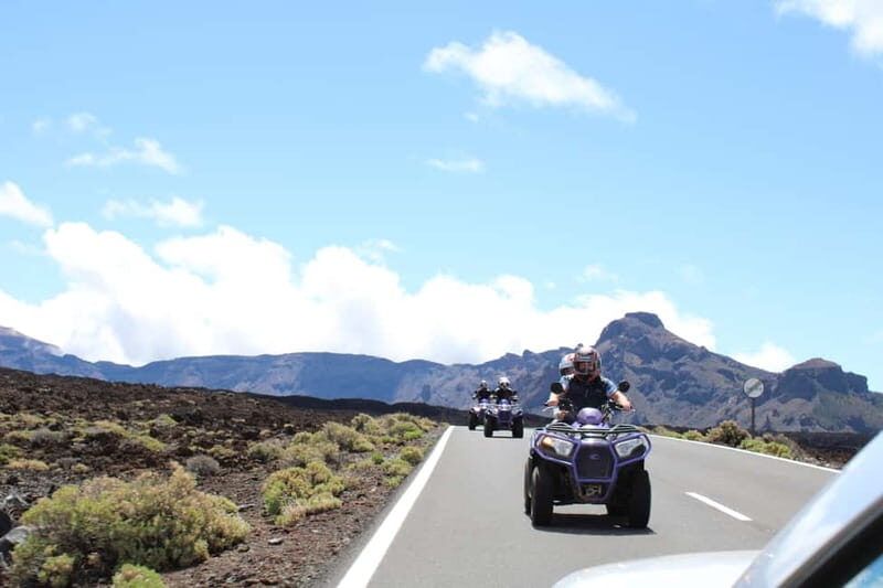Tenerife: Quad Trip to the mount Teide with snack - The Route and Scenic Highlights