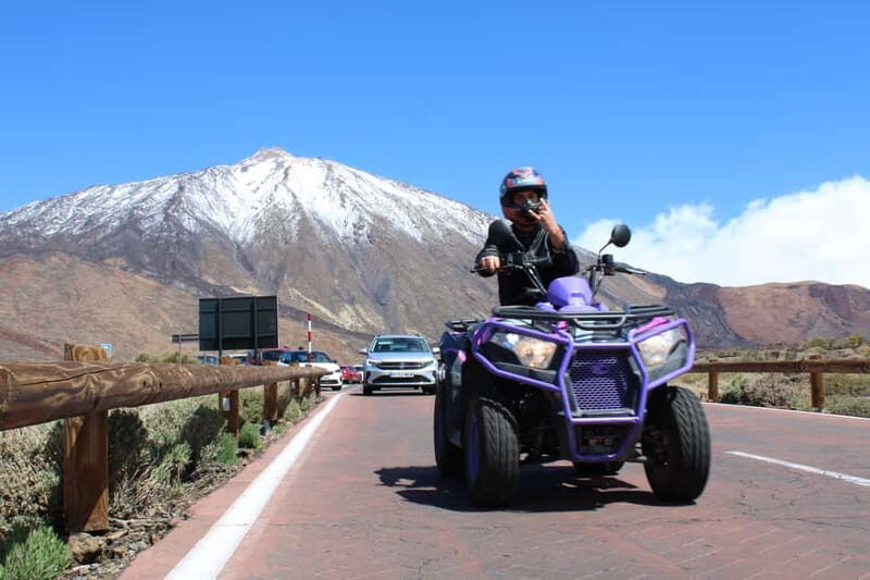 Tenerife: Quad Trip to the mount Teide with snack - The Sum Up