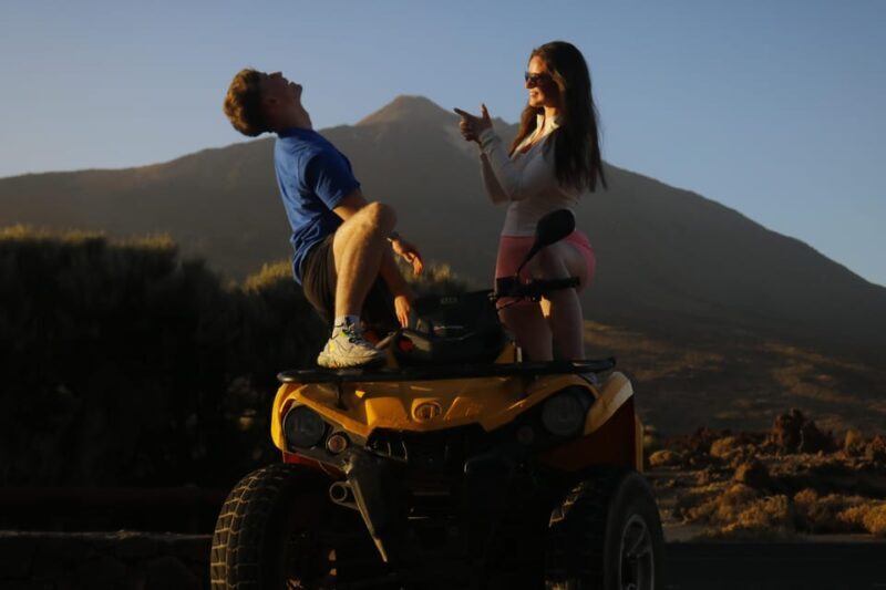 Tenerife: Teide Volcano Sunset Quad Bike Tour with Drinks - FAQ