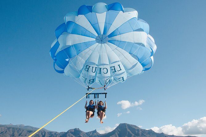 Tenerife Water Sports Package with 40 Min. Jet Ski and Parascending for 2 People - Frequently Asked Questions