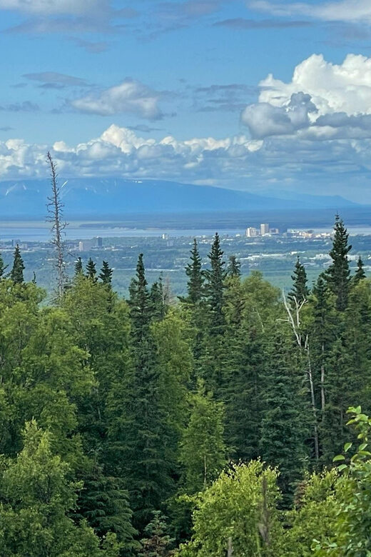 Tent city Anchorage and wonderful surroundings - The Itinerary in Detail