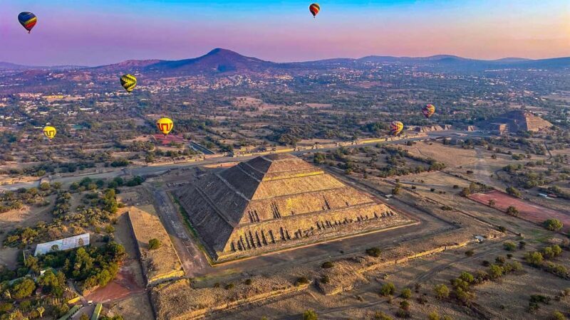 Teotihuacan: Private Balloon Flight with optional Transfer - An Introduction to the Experience